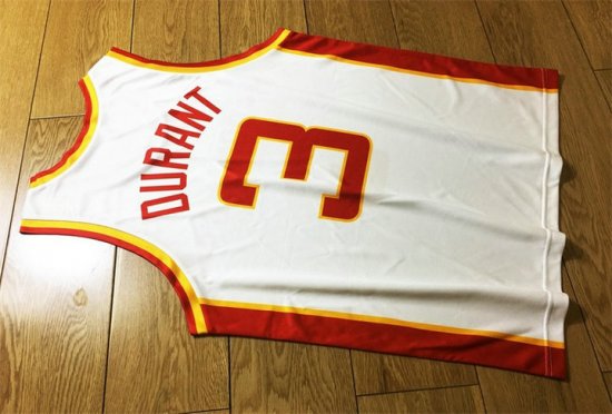 Kevin Durant 3 McDonalds All-American Basketball Jersey White